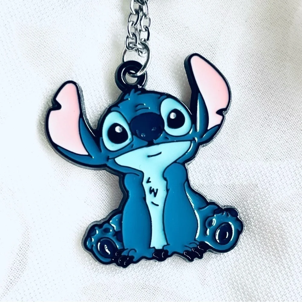NWOT Stitch Necklace - Ohana Chains Zinc Fashion Jewelry